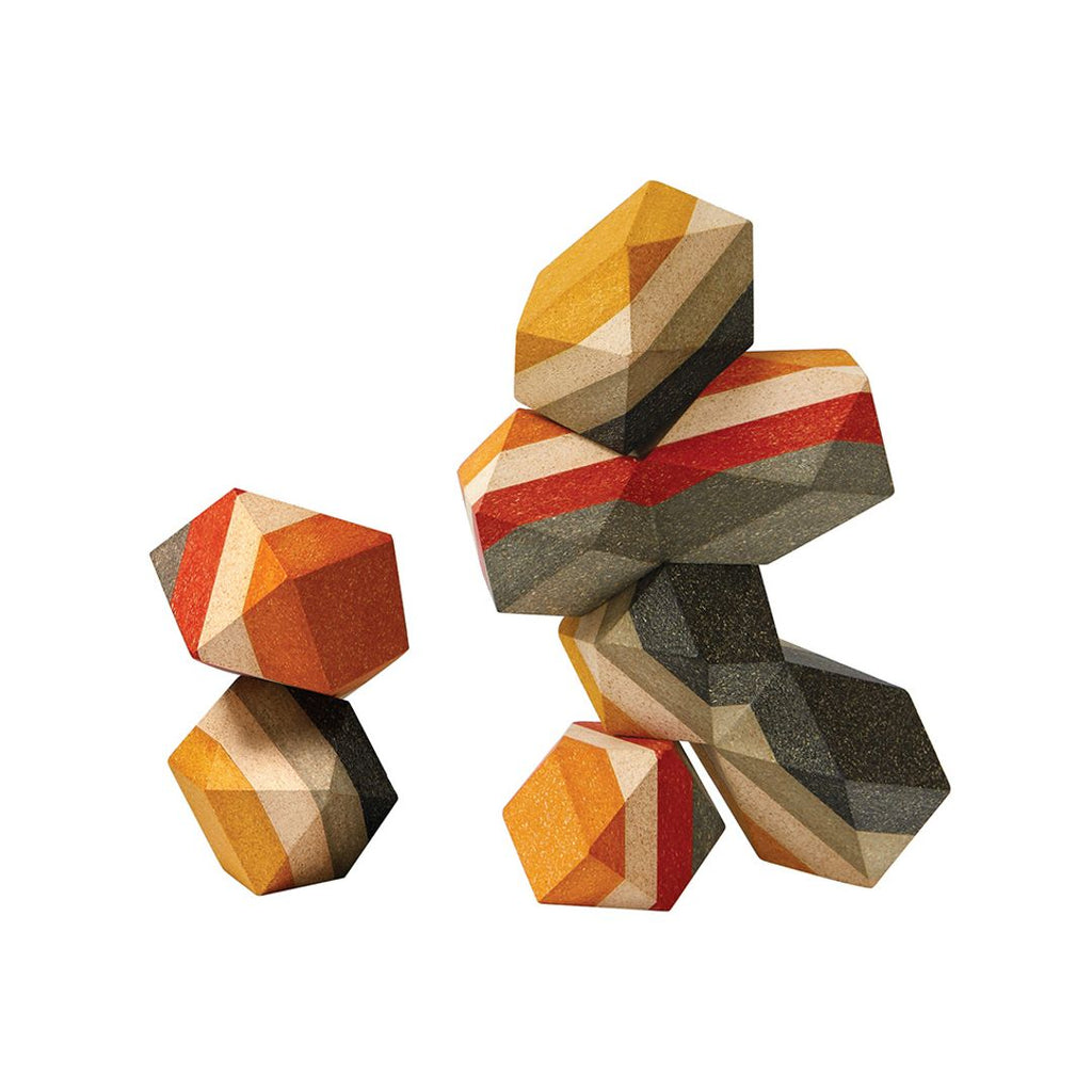 PlanToys Geo Stacking Rock | Playroom Avenue
