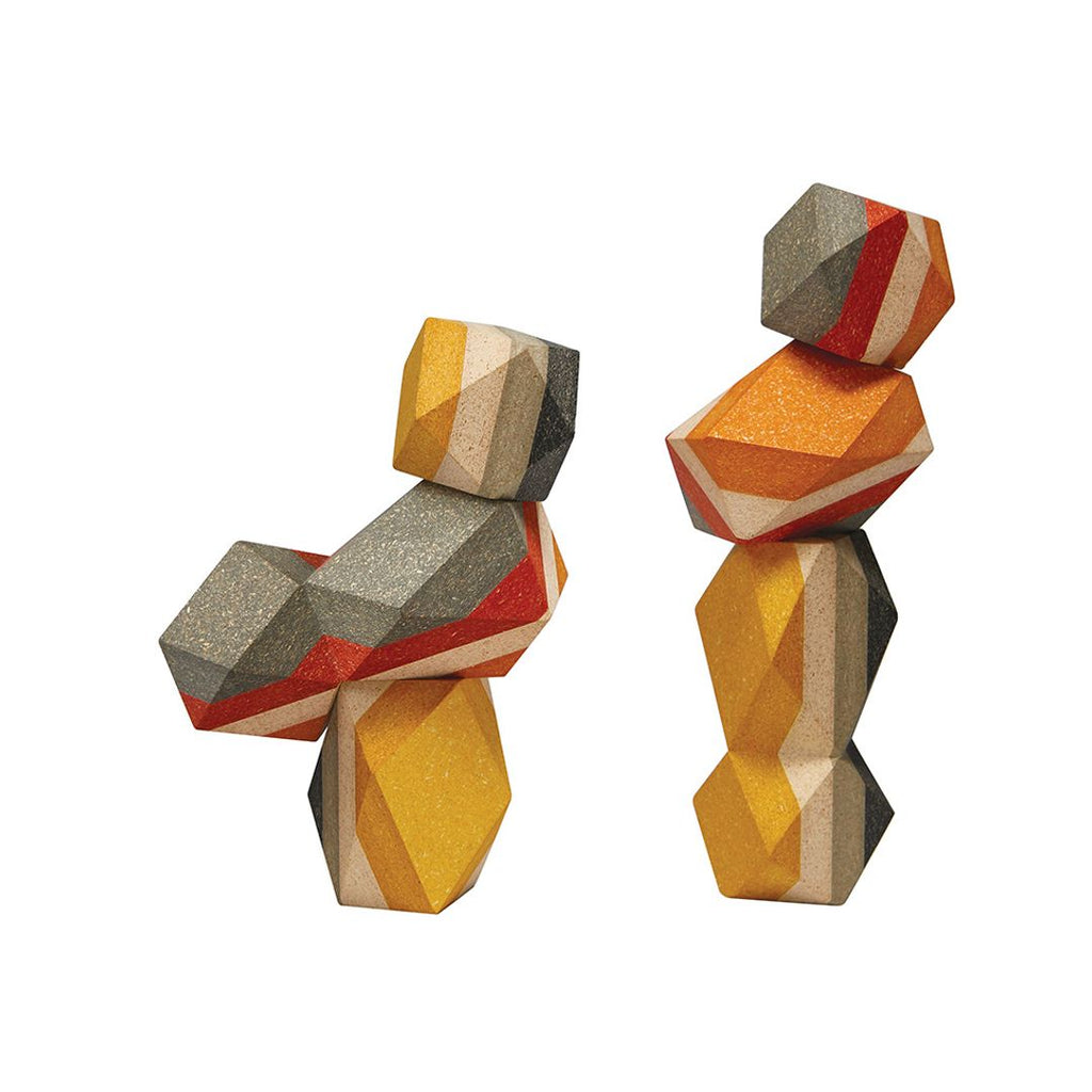 PlanToys Geo Stacking Rock | Playroom Avenue