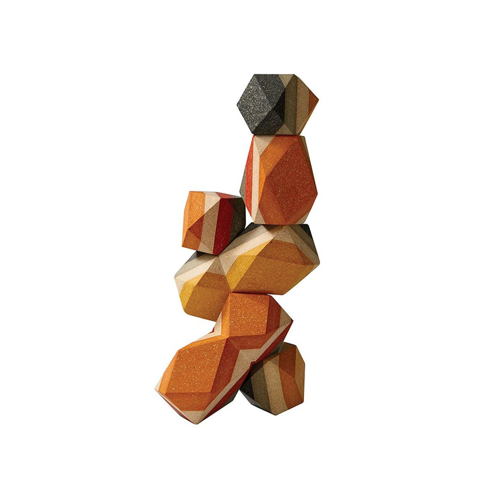 PlanToys Geo Stacking Rock | Playroom Avenue