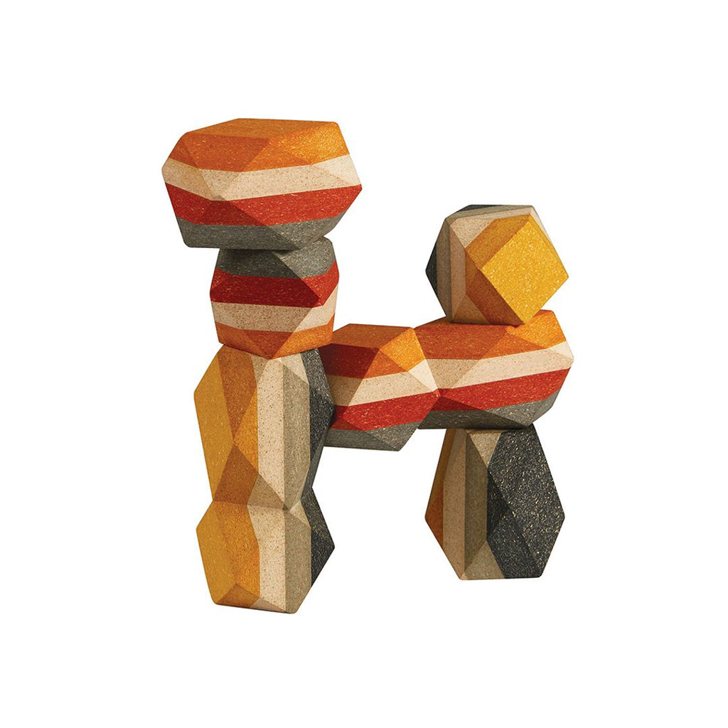 PlanToys Geo Stacking Rock | Playroom Avenue