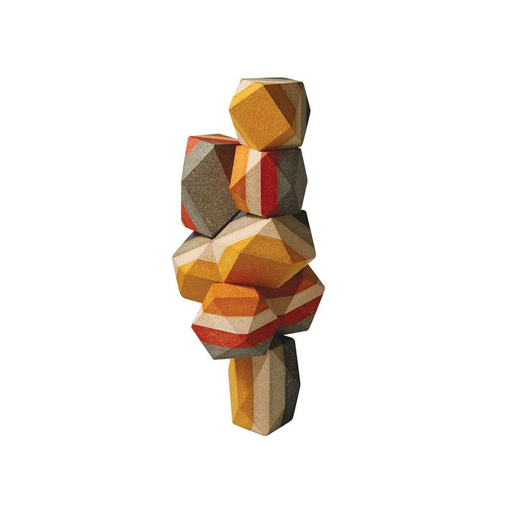 PlanToys Geo Stacking Rock | Playroom Avenue