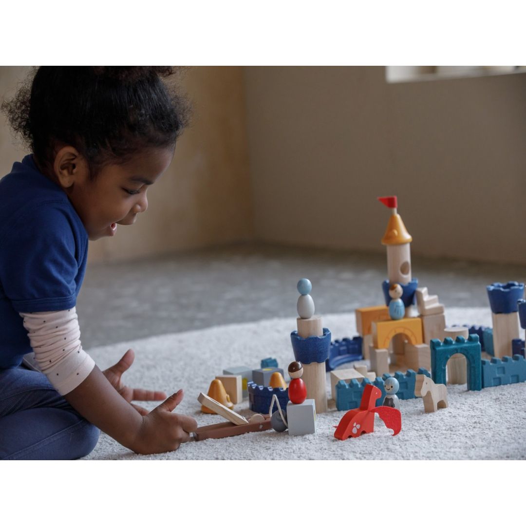 PlanToys Castle Blocks - Orchard