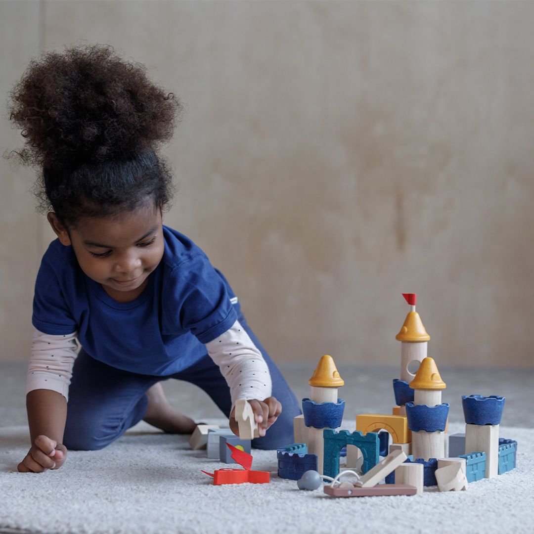 PlanToys Castle Blocks - Orchard | Playroom Avenue