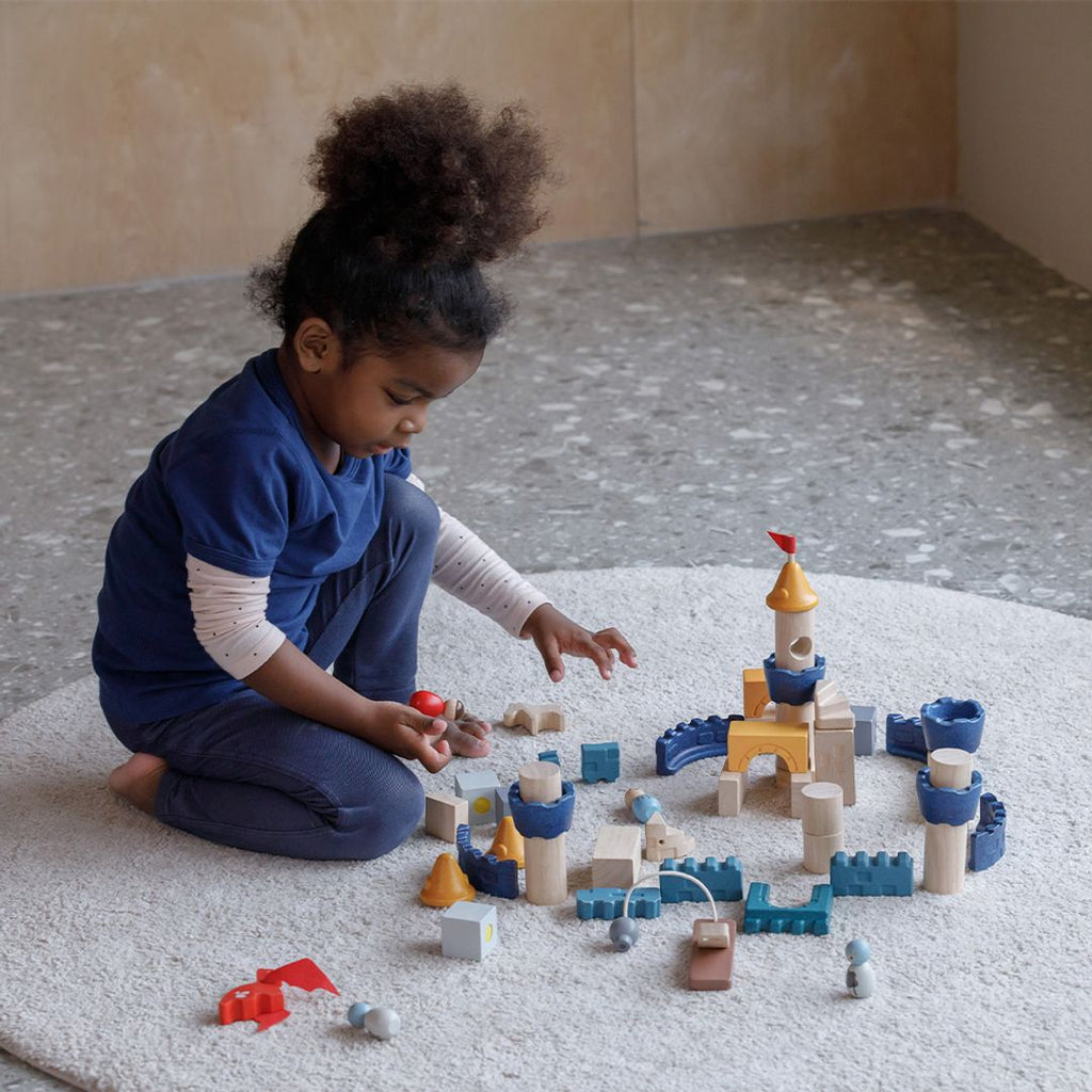 PlanToys Castle Blocks - Orchard | Playroom Avenue