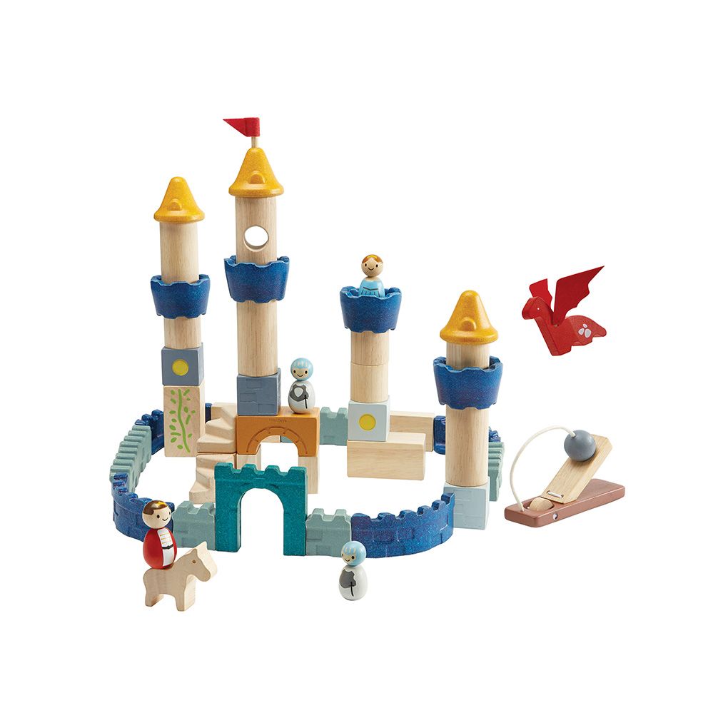 PlanToys Castle Blocks - Orchard | Playroom Avenue