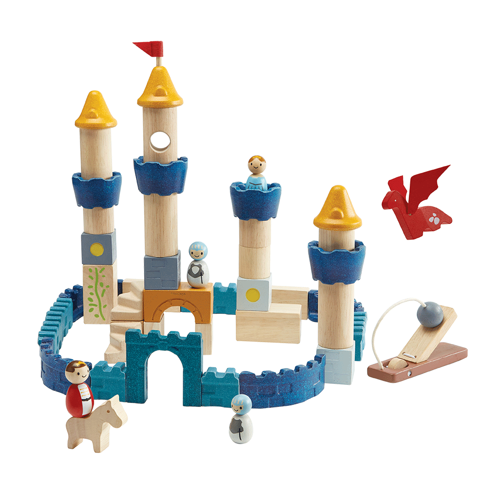 PlanToys Castle Blocks - Orchard