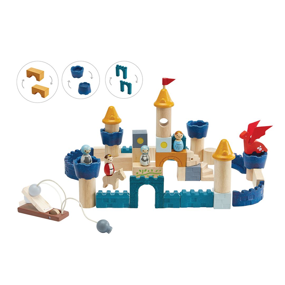 PlanToys Castle Blocks - Orchard