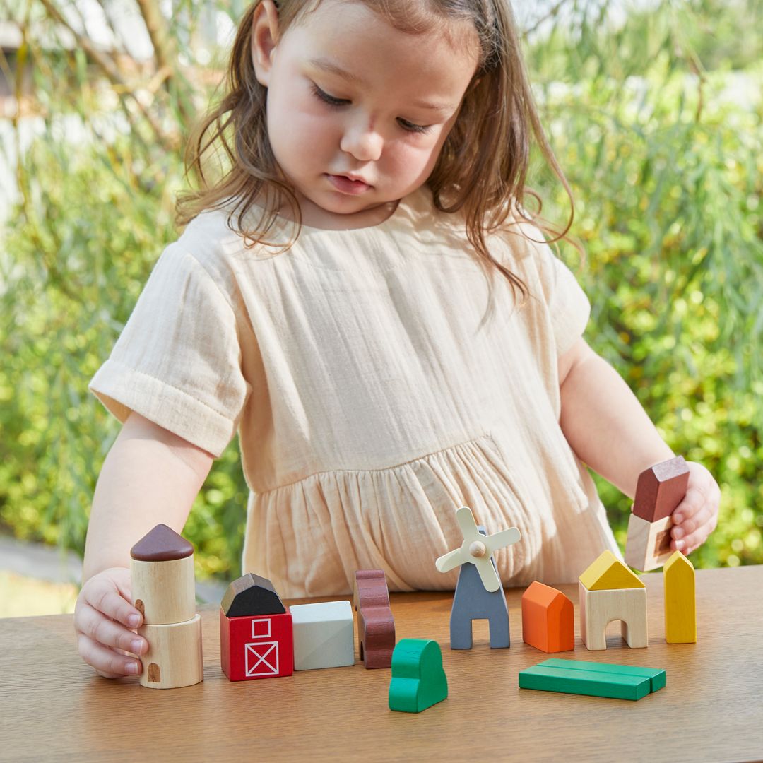 PlanToys Country Blocks | Playroom Avenue