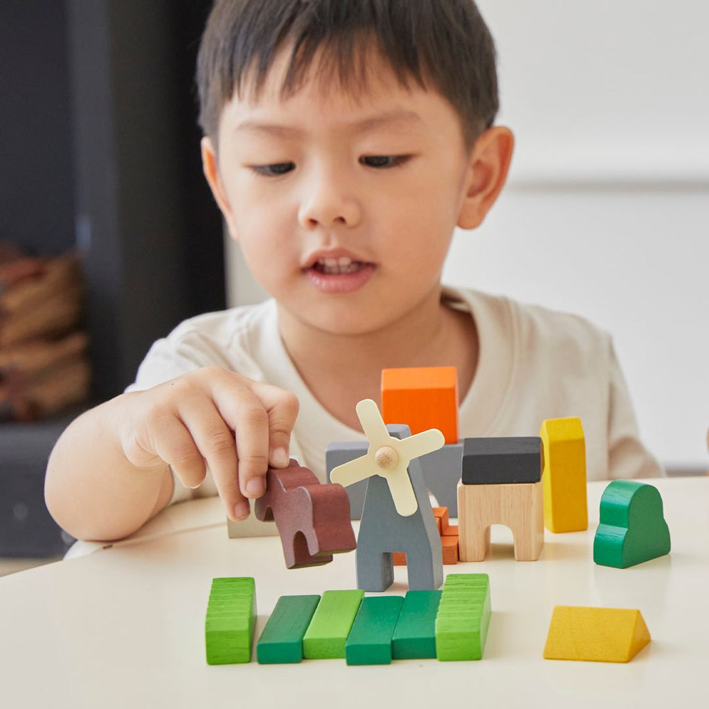 PlanToys Country Blocks | Playroom Avenue