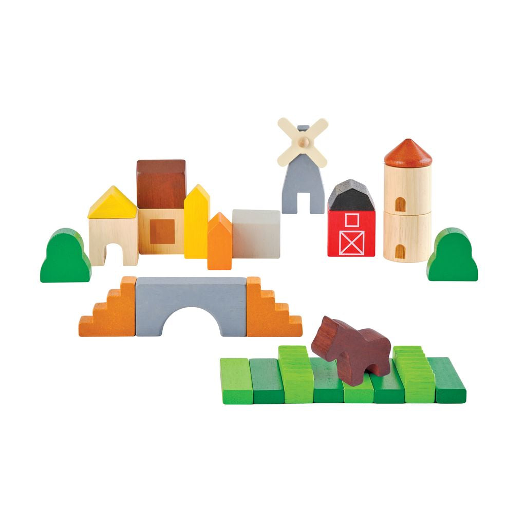 PlanToys Country Blocks | Playroom Avenue