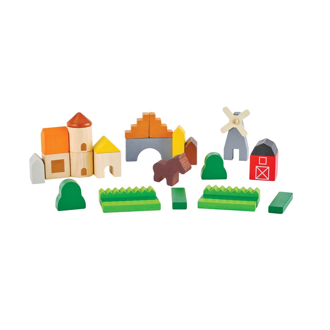 PlanToys Country Blocks | Playroom Avenue