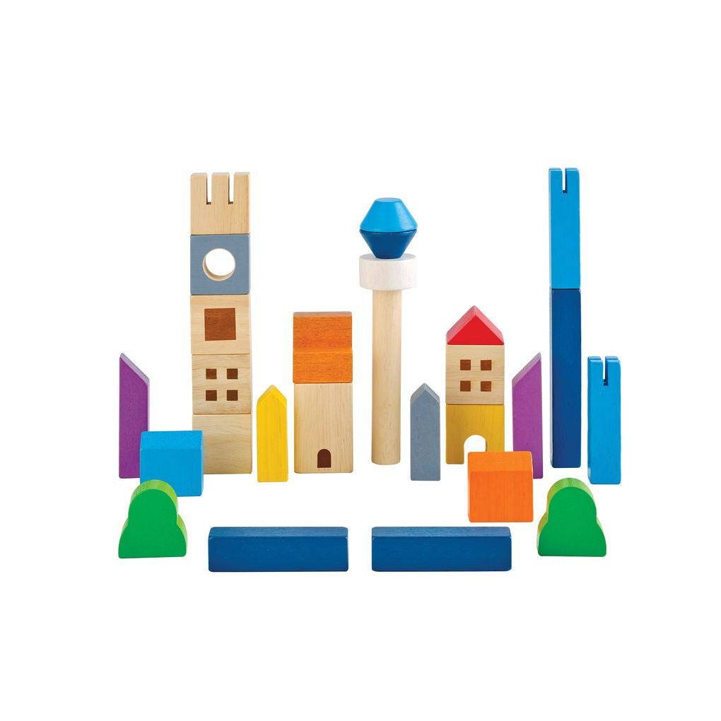 PlanToys Cityscape Blocks | Playroom Avenue