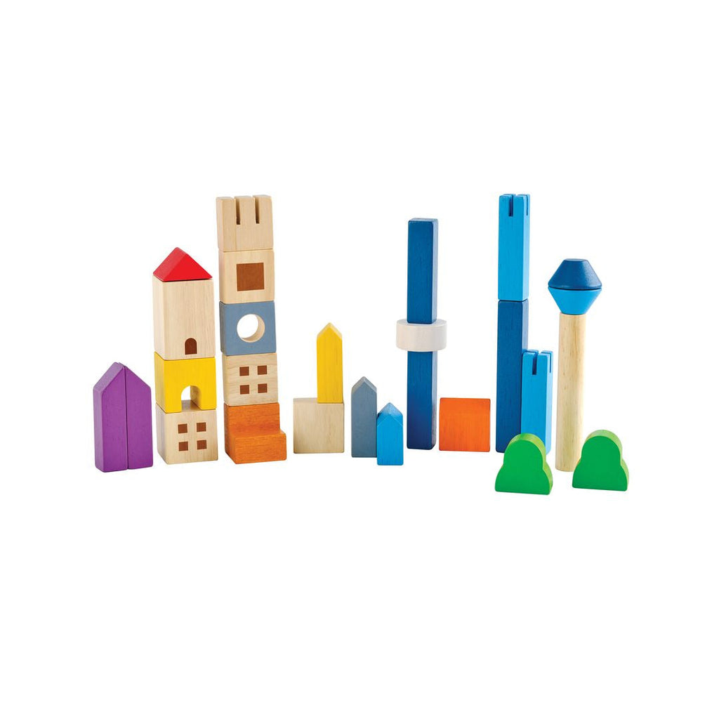 PlanToys Cityscape Blocks | Playroom Avenue