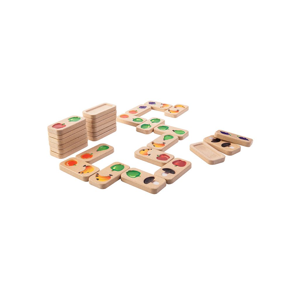 PlanToys Fruit & Veggie Domino (Gradient) | Playroom Avenue