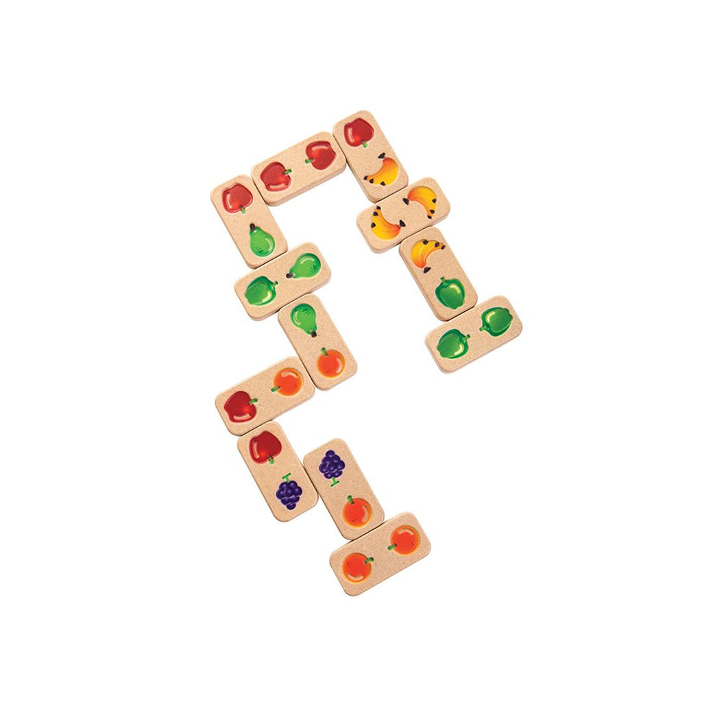 PlanToys Fruit & Veggie Domino (Gradient) | Playroom Avenue