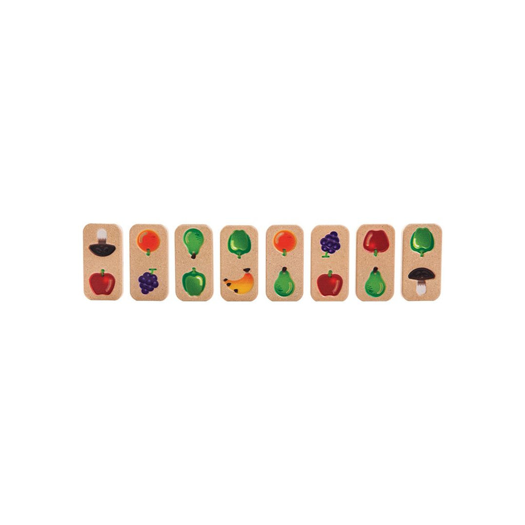PlanToys Fruit & Veggie Domino (Gradient) | Playroom Avenue