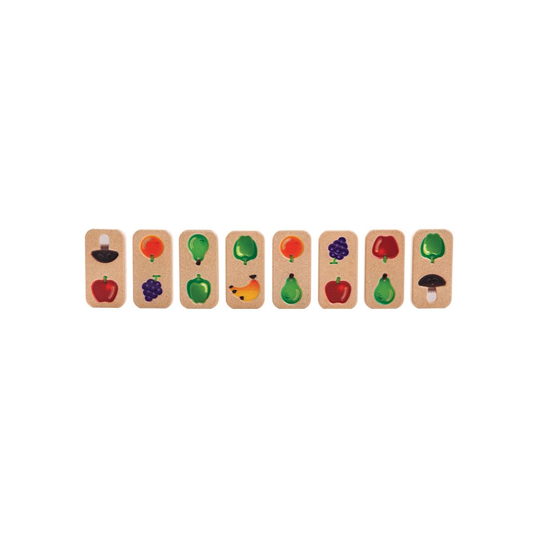 PlanToys Fruit & Veggie Domino (Gradient) | Playroom Avenue