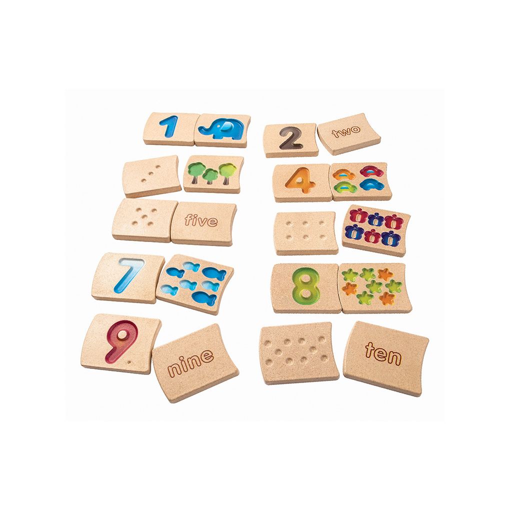 PlanToys Number 1-10 (Gradient) | Playroom Avenue