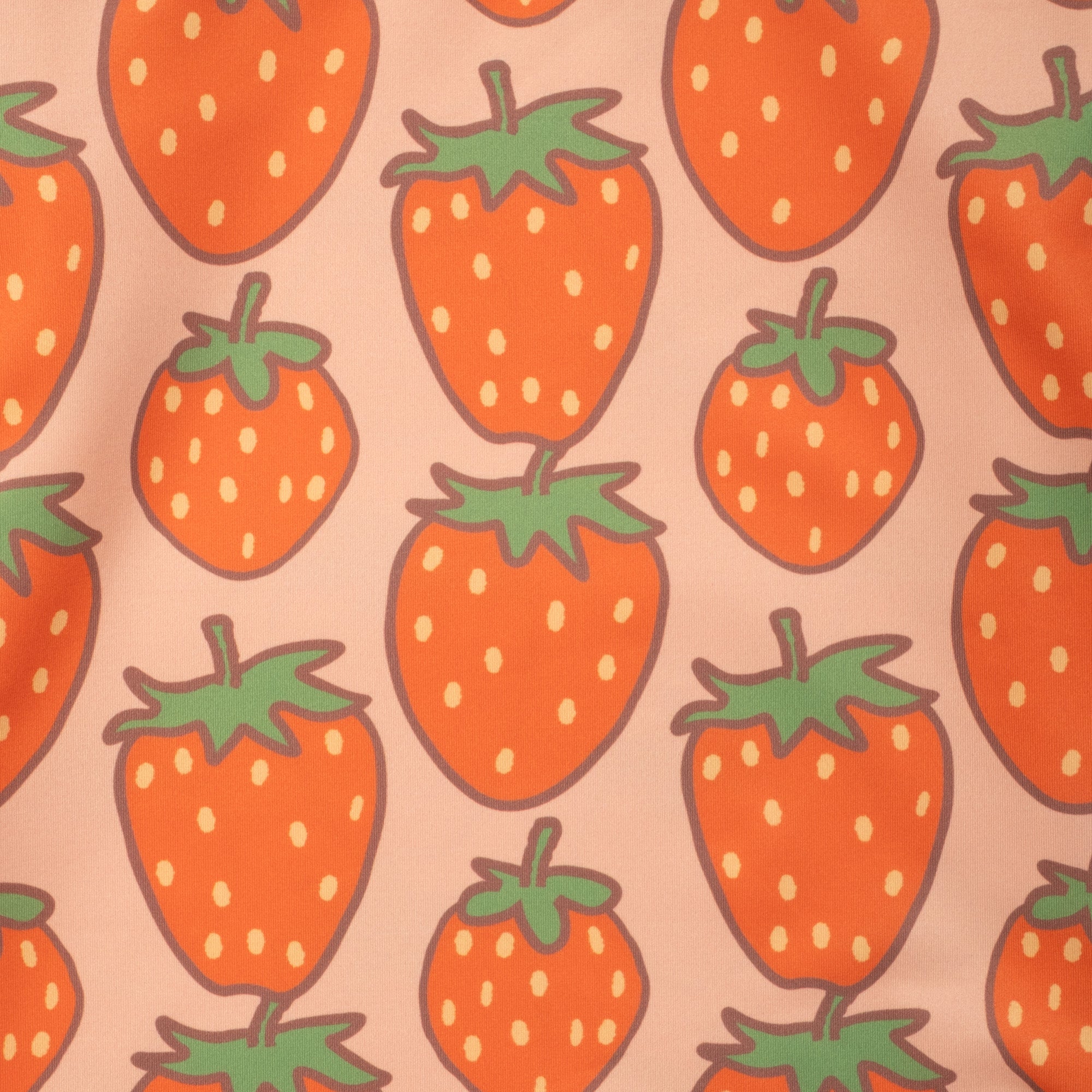 Mon Coeur Strawberry Rashguard Bikini Set | Playroom Avenue