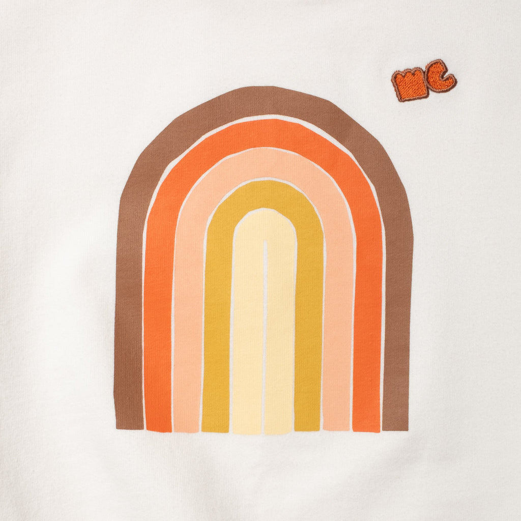 Mon Coeur Vintage Rainbow Sweatshirt