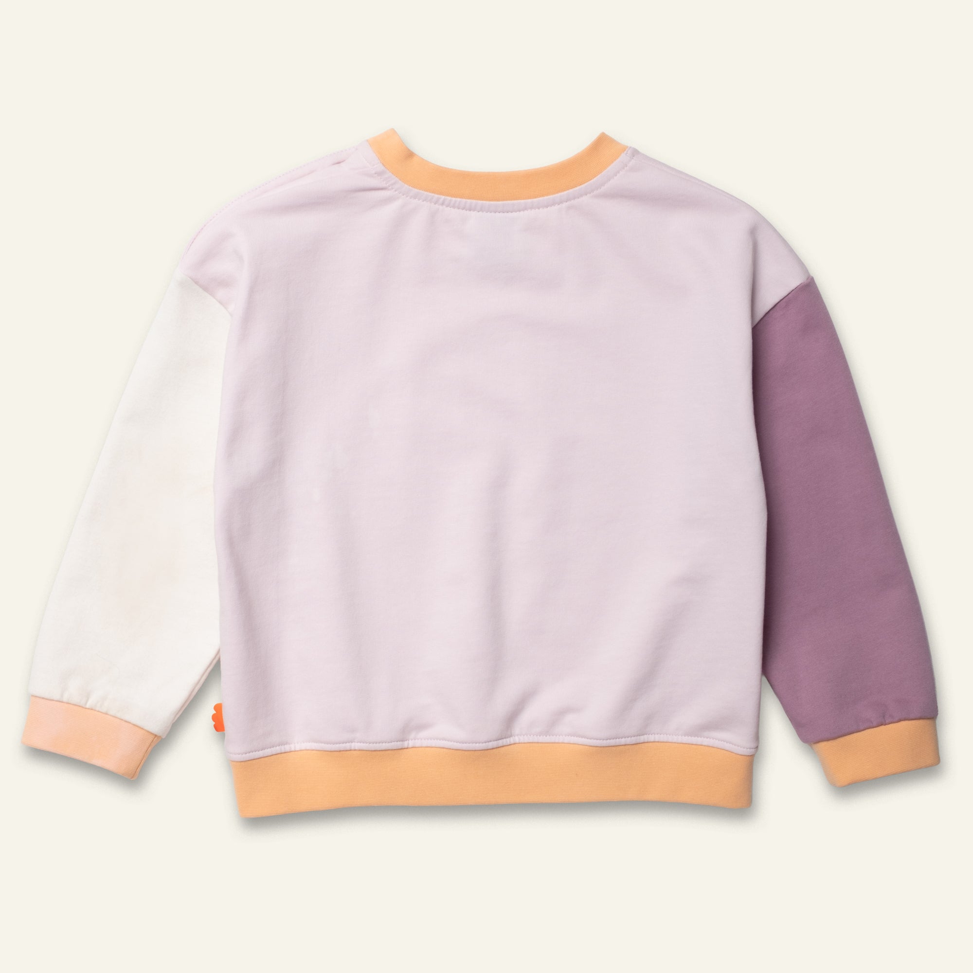 Mon Coeur Lilac Colorblock Sweatshirt
