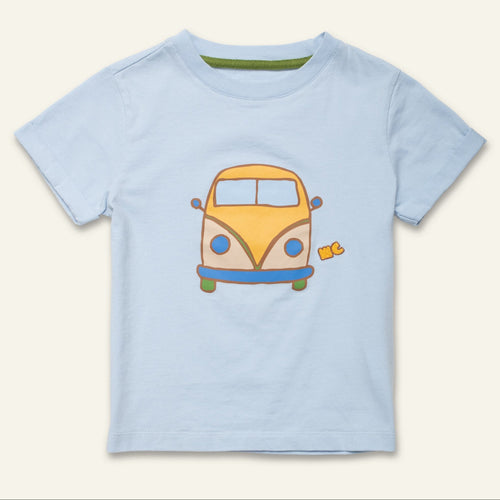 Mon Coeur Blue Groovy Van T-Shirt
