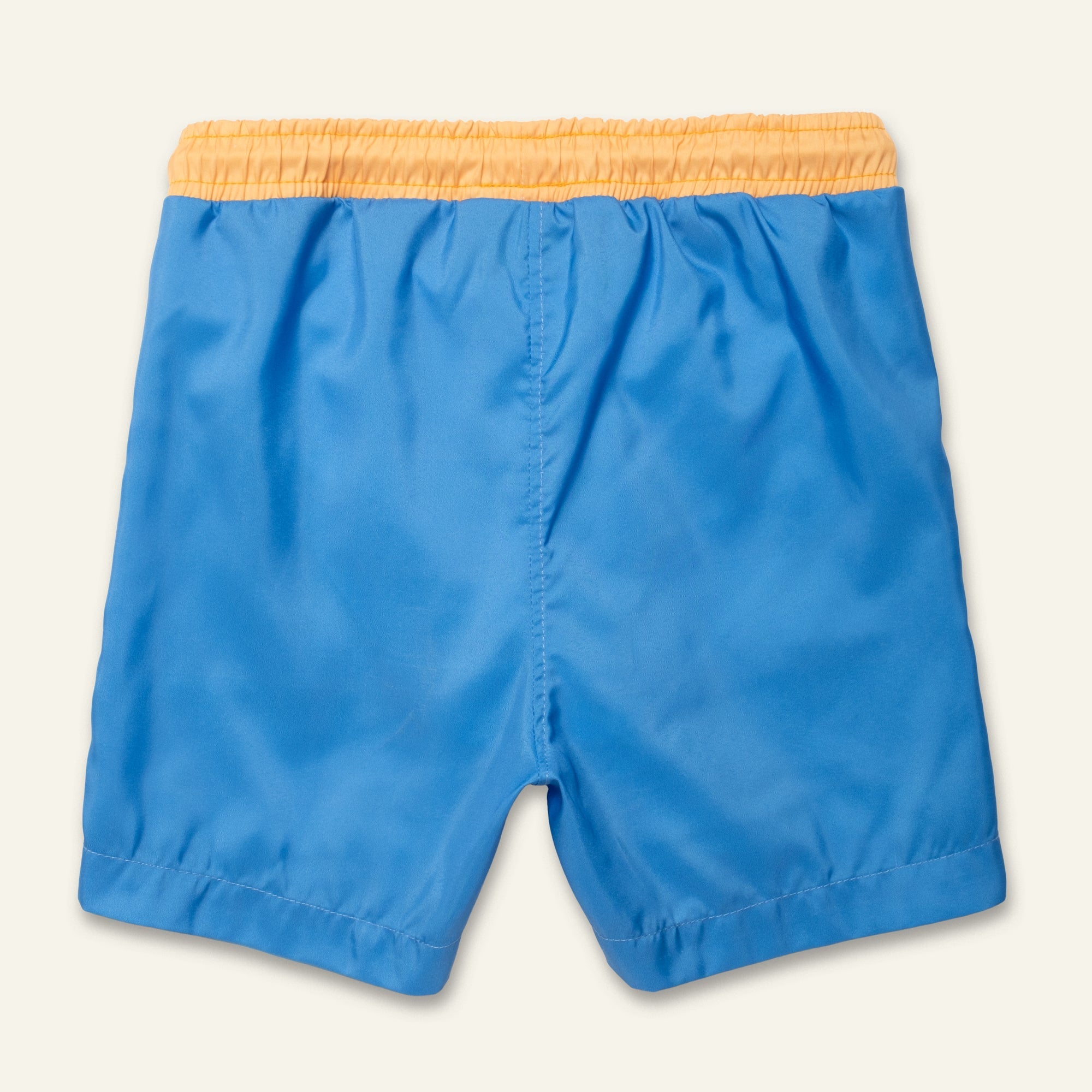 Mon Coeur Blue Colorblock Swim Trunk | Playroom Avenue