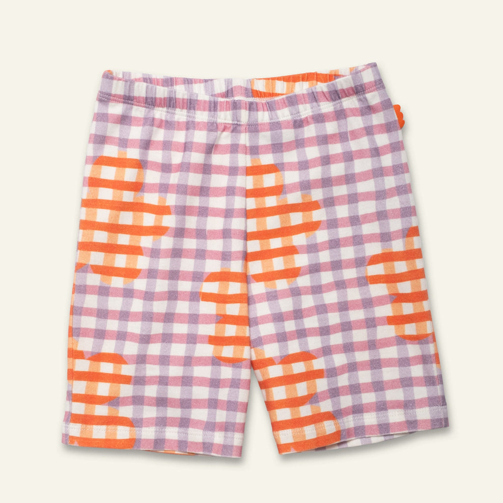 Mon Coeur Flower Gingham Bike Short