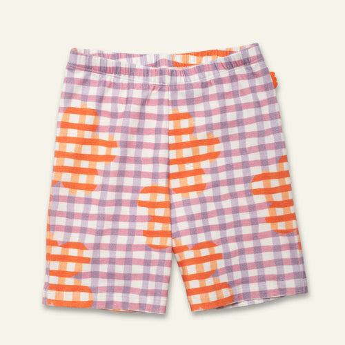 Mon Coeur Flower Gingham Bike Short