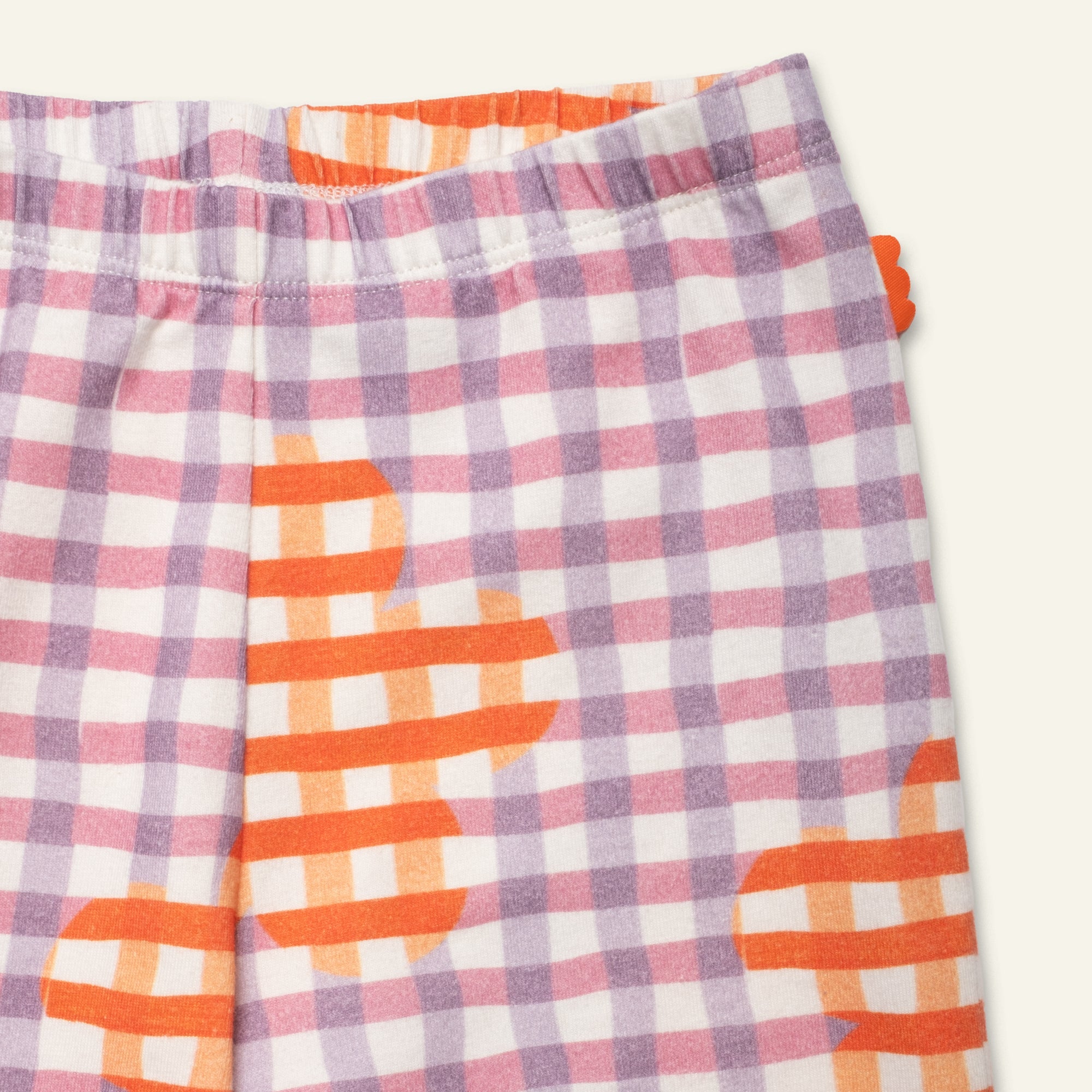 Mon Coeur Flower Gingham Bike Short