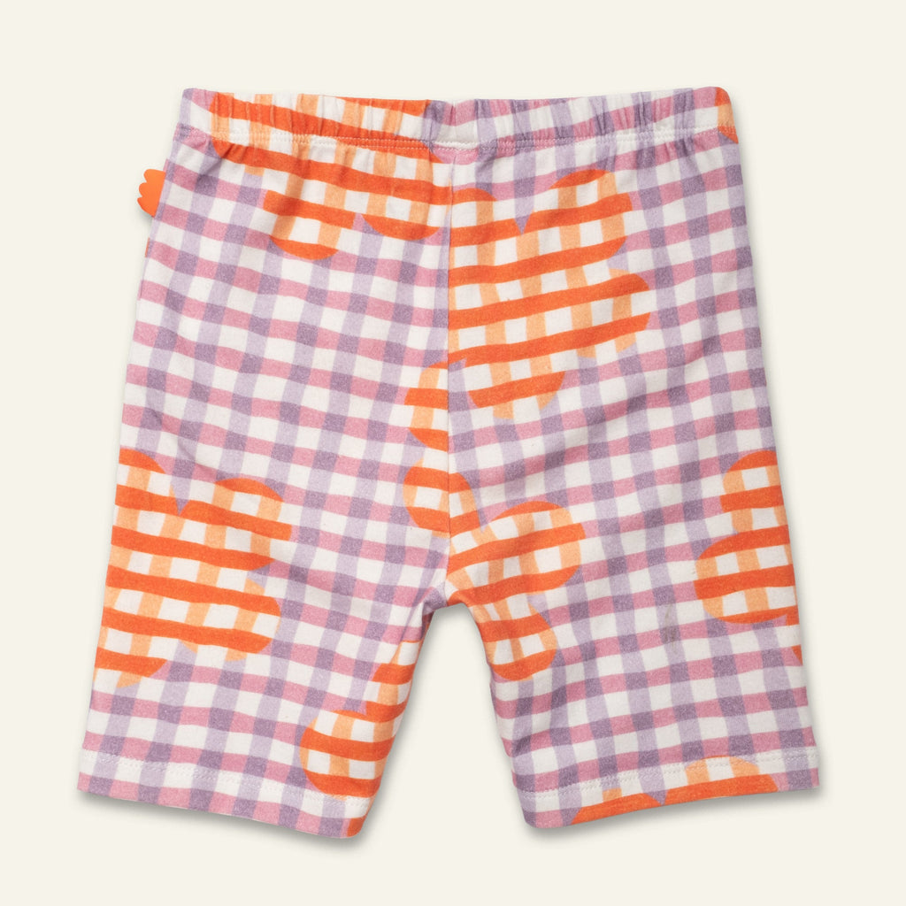 Mon Coeur Flower Gingham Bike Short