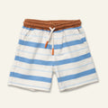 Mon Coeur Blue Stripe Short | Playroom Avenue