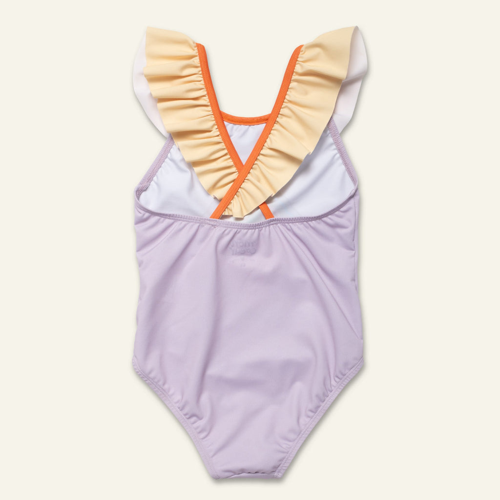 Mon Coeur Strawberry Ruffle One Piece | Playroom Avenue