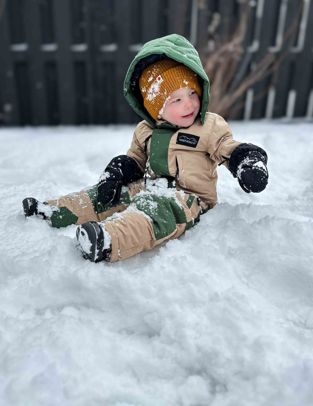 Keep the Littles Wild Neutral Shredder- Neutral Kids Snowsuit - Snowboarding & Winter Sports | Keep the Littles Wild | Playroom Avenue