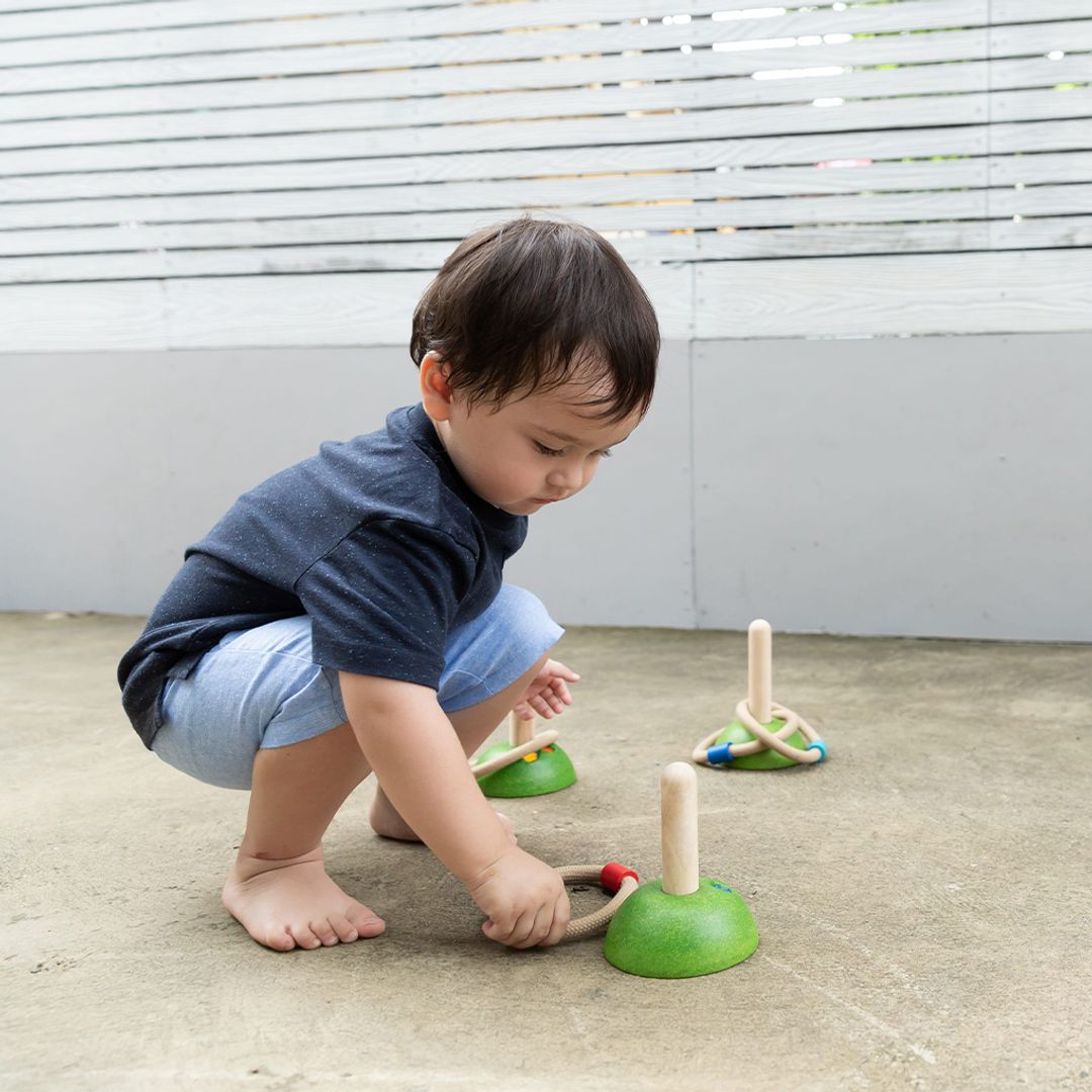 PlanToys Meadow Ring Toss | Playroom Avenue