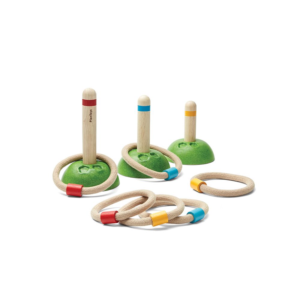 PlanToys Meadow Ring Toss | Playroom Avenue