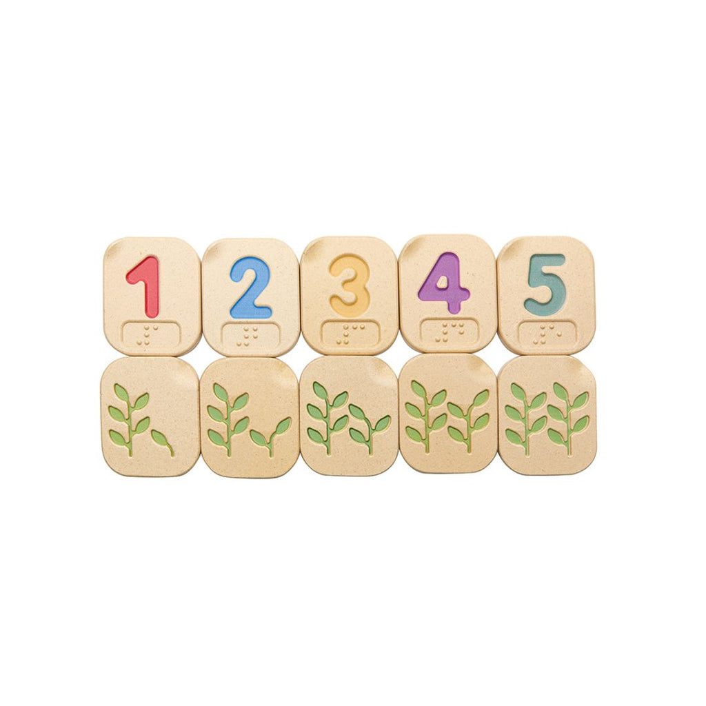 PlanToys Braille Numbers 1-10 | Playroom Avenue