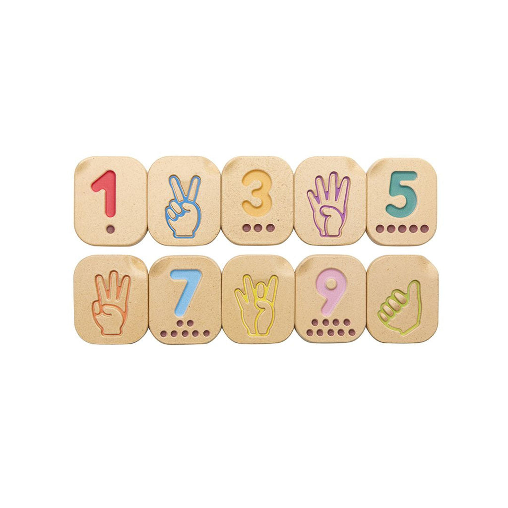 PlanToys Hand Sign Numbers 1-10 | Playroom Avenue