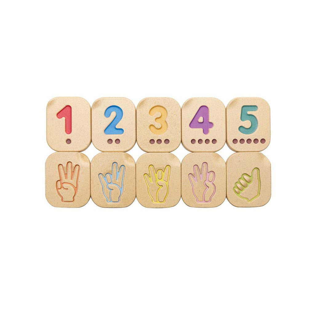 PlanToys Hand Sign Numbers 1-10 | Playroom Avenue