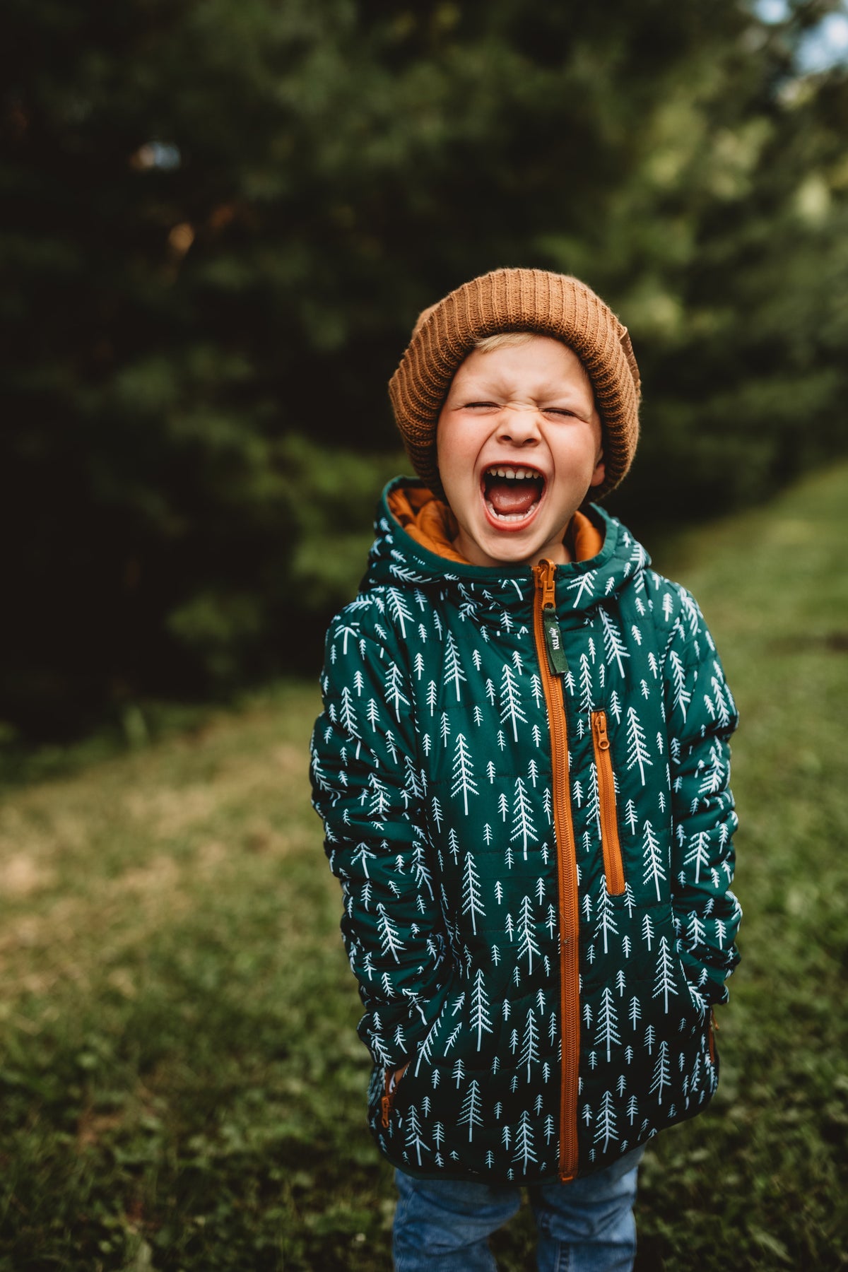 Keep the Littles Wild Tree lightweight puffy | Playroom Avenue