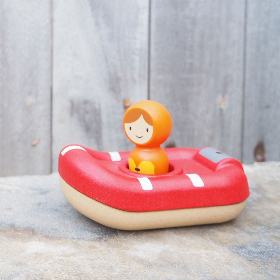 PlanToys Coast Guard Boat | Playroom Avenue
