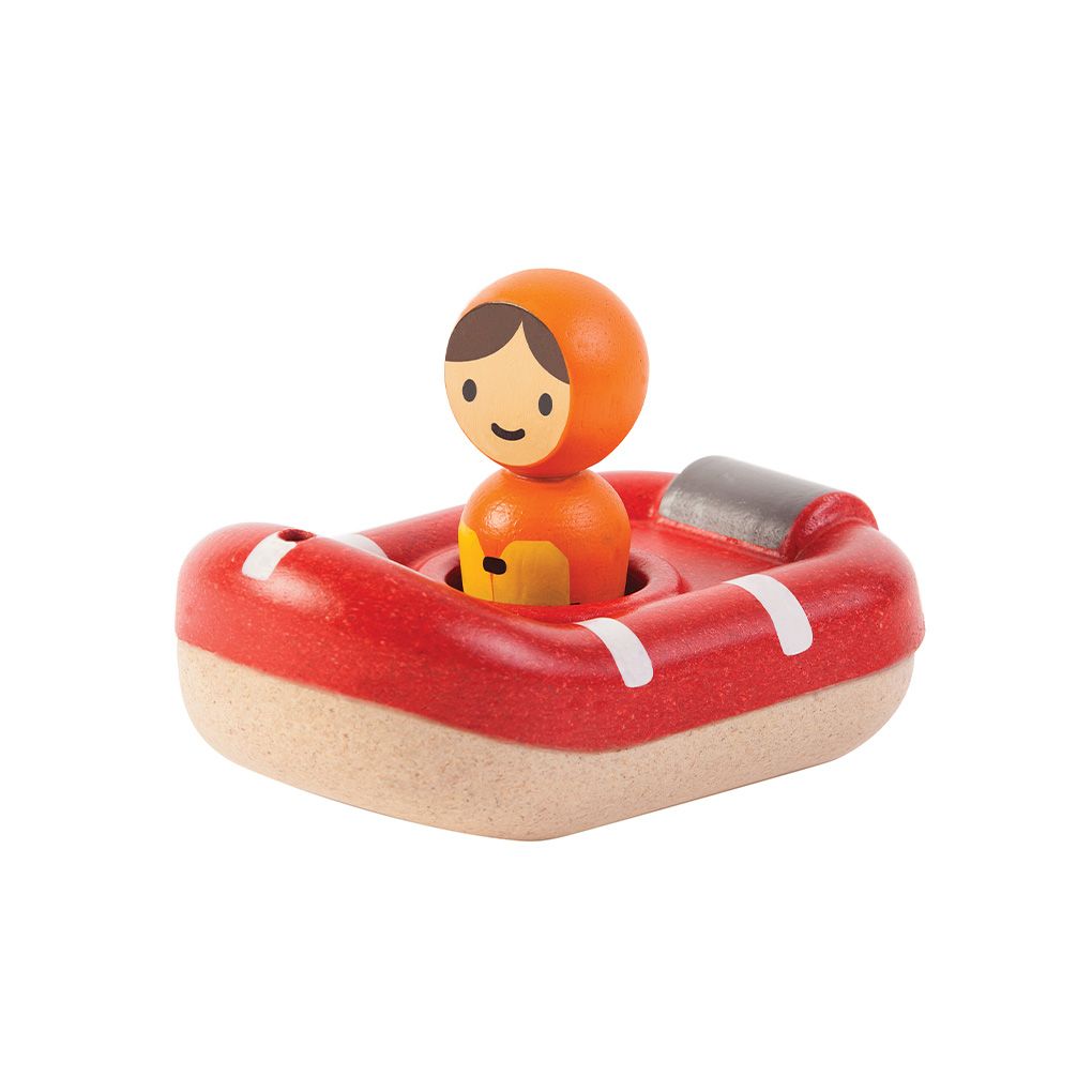 PlanToys Coast Guard Boat | Playroom Avenue