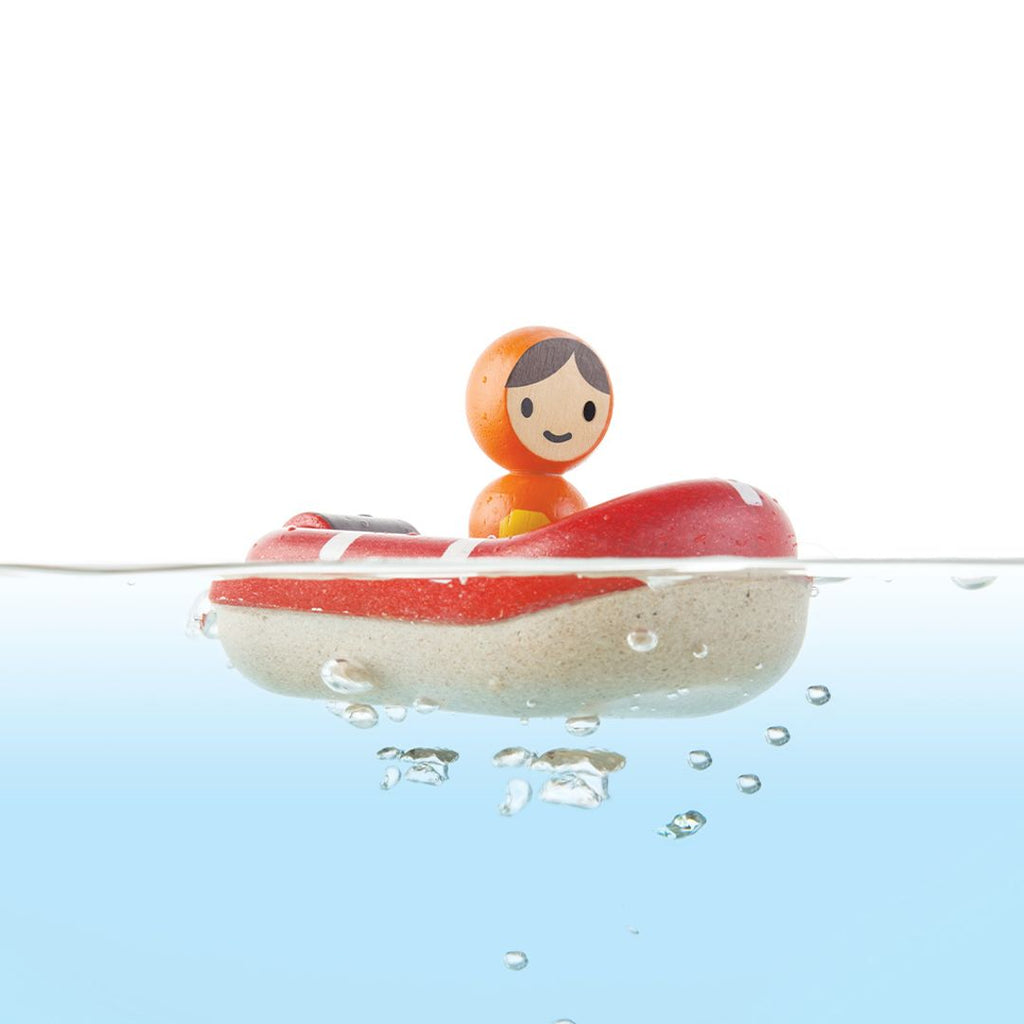 PlanToys Coast Guard Boat | Playroom Avenue