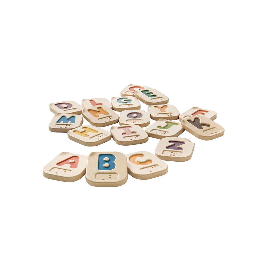 PlanToys Braille Alphabet A-Z - Playroom Avenue