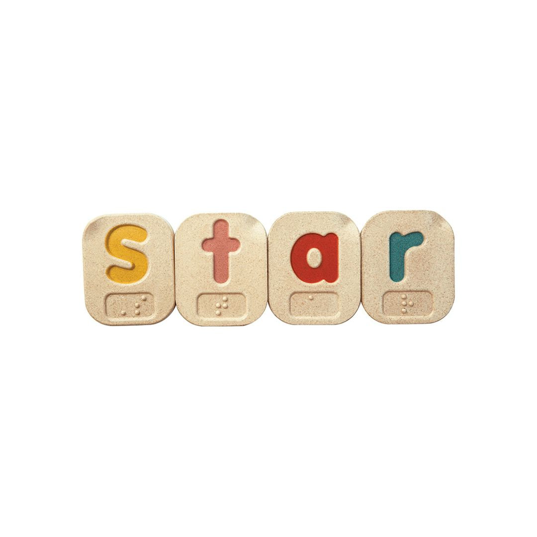 PlanToys Braille Alphabet A-Z - Playroom Avenue