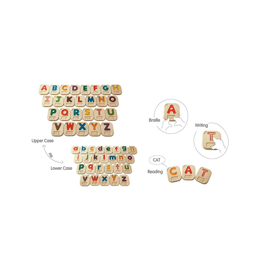 PlanToys Braille Alphabet A-Z | Playroom Avenue