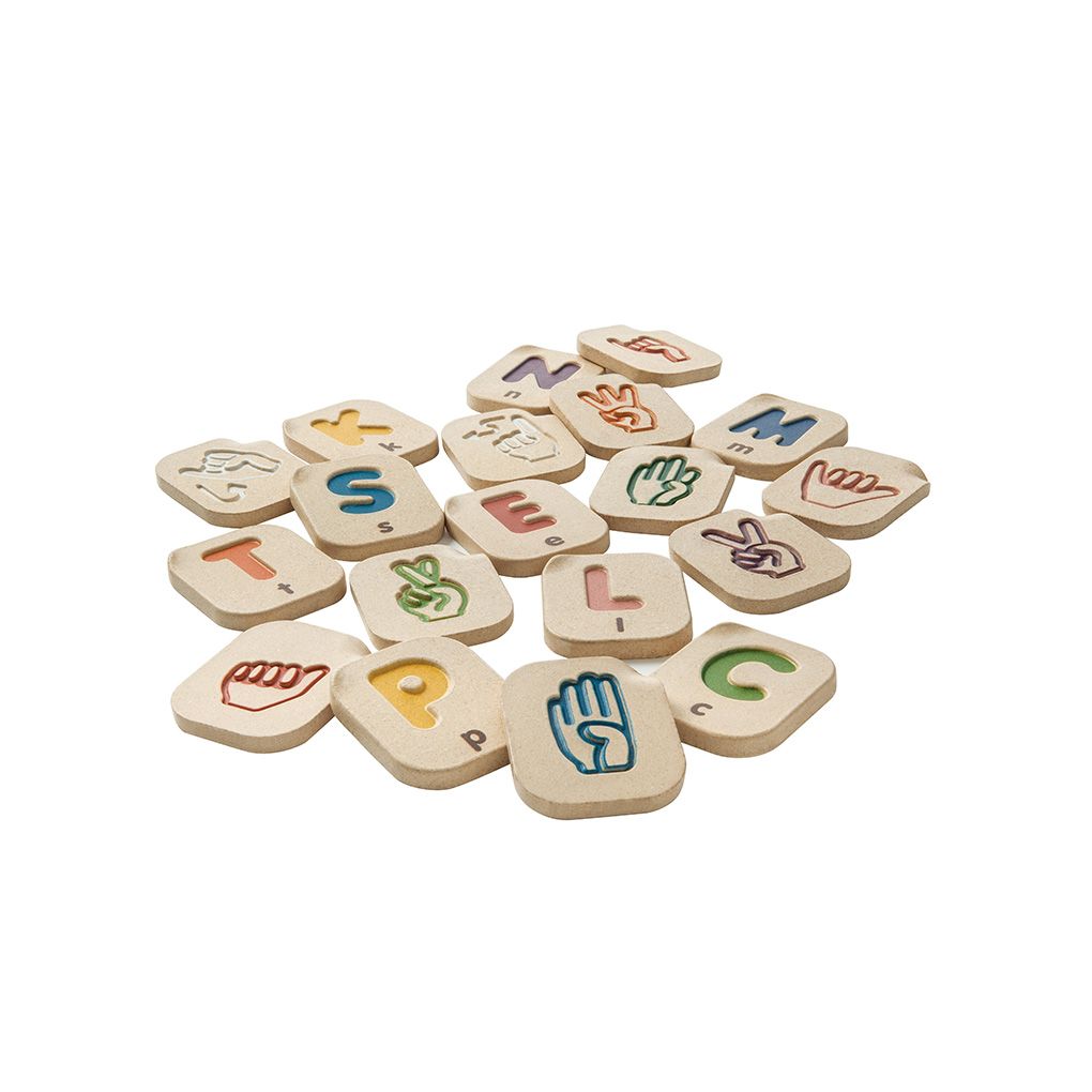 PlanToys Hand Sign Alphabet A-Z | Playroom Avenue