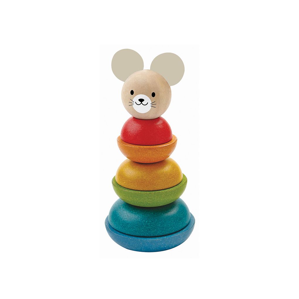 PlanToys Stacking Ring - Mouse | Playroom Avenue