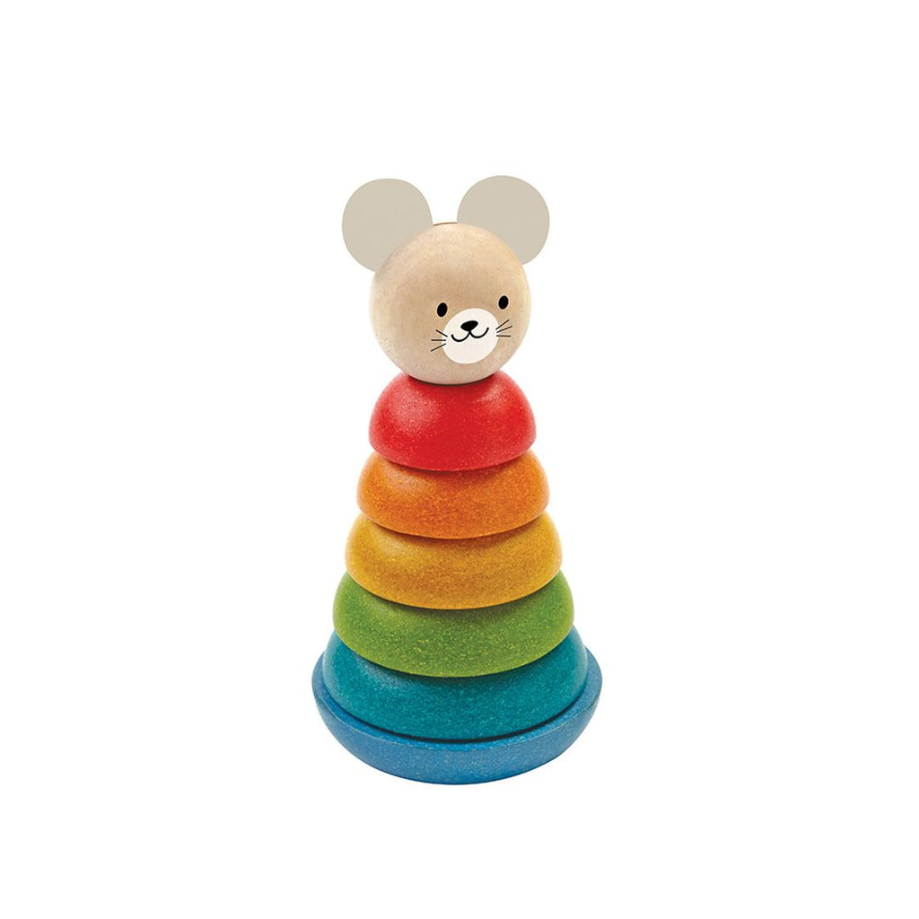 PlanToys Stacking Ring - Mouse | Playroom Avenue