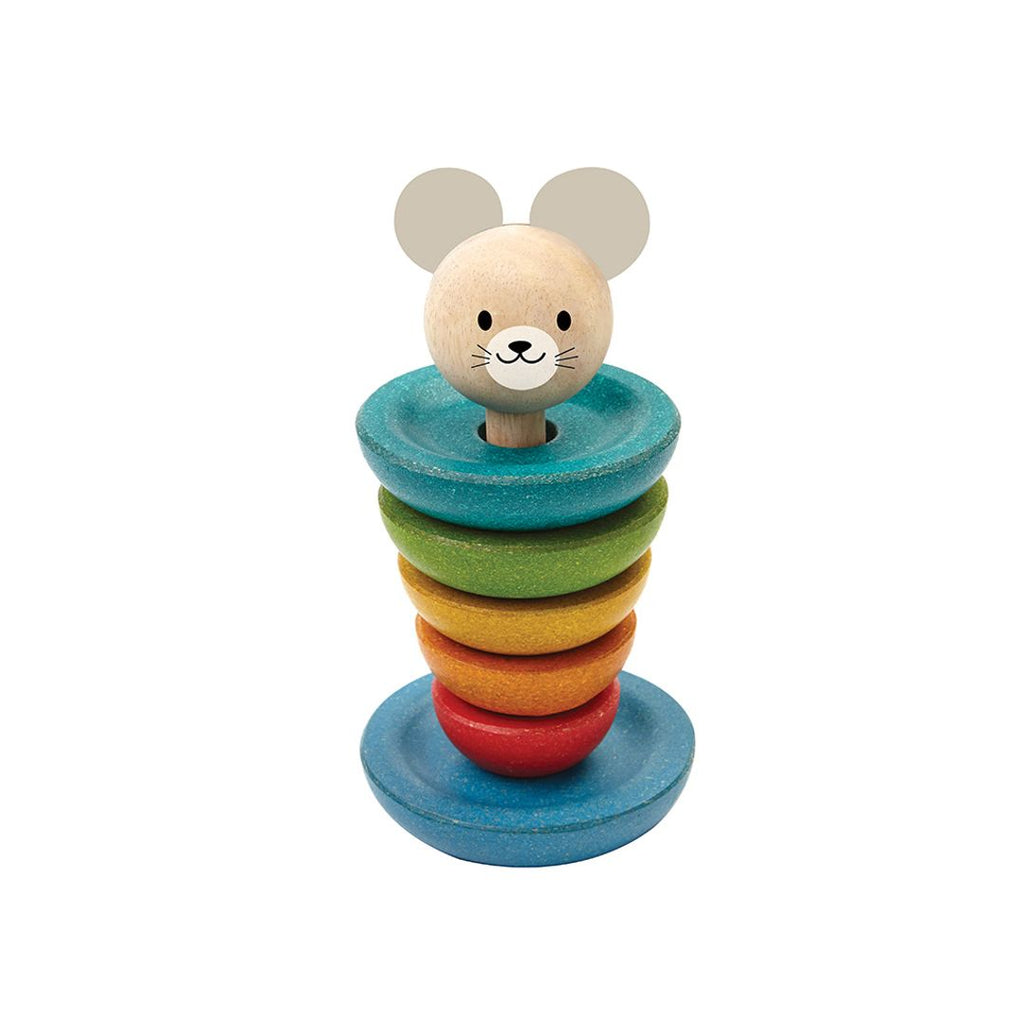 PlanToys Stacking Ring - Mouse | Playroom Avenue